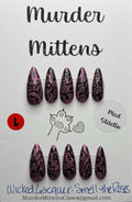 Wicked Lacquer - Smell The Roses; press-on nails