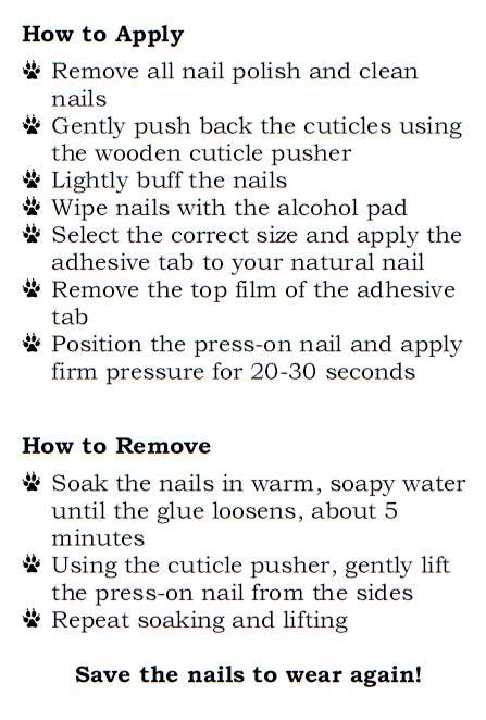 Red FDJT; press-on nails