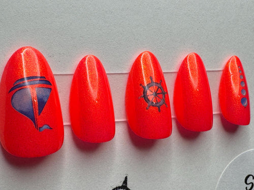 Atomic Polish - Shantay, You Stay; press-on nails