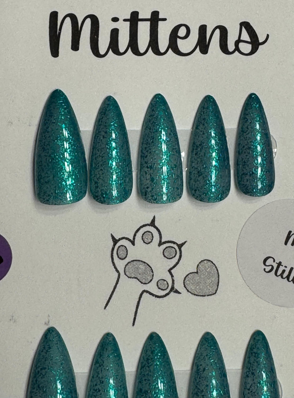 Monarch Laqcquer - Dinglehopper; press-on nails