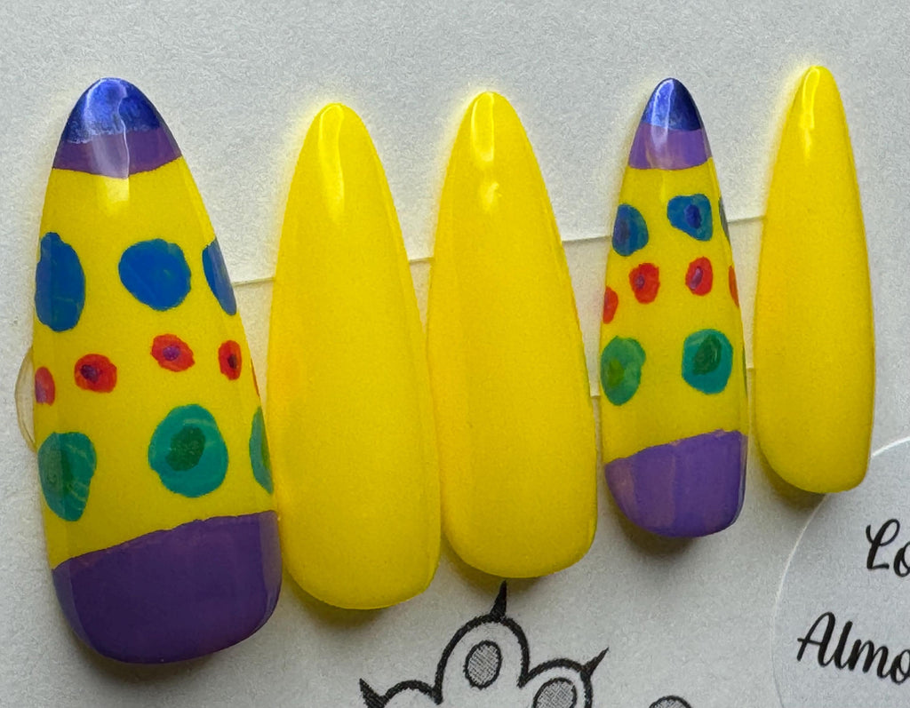 Spring/Summer; press-on nails