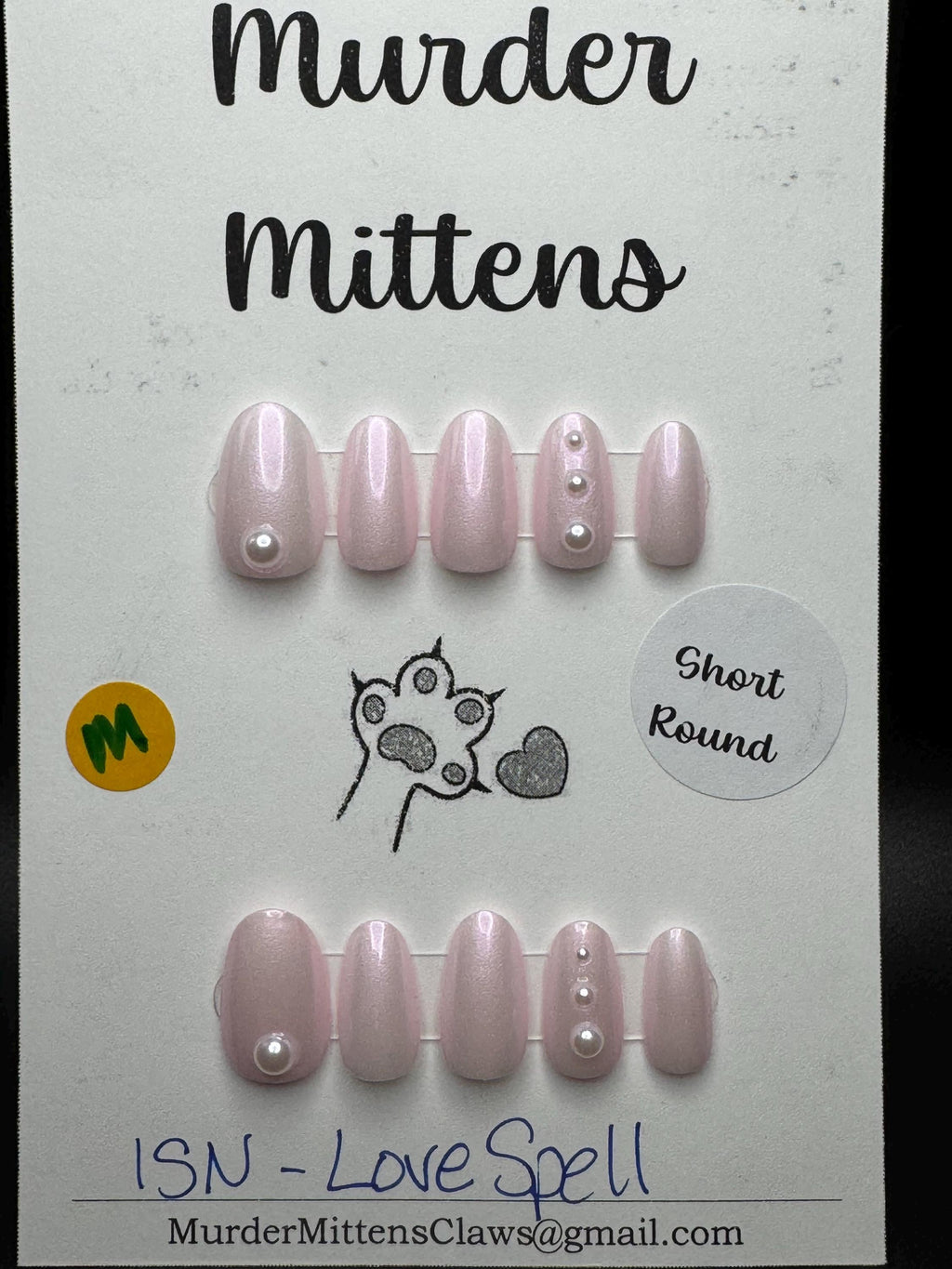 I Scream Nails - Love Spell; press-on nails