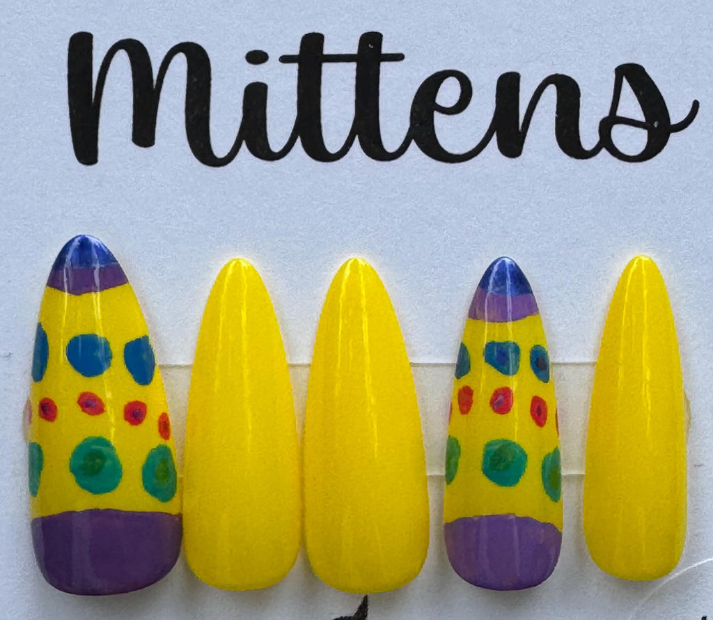 Spring/Summer; press-on nails